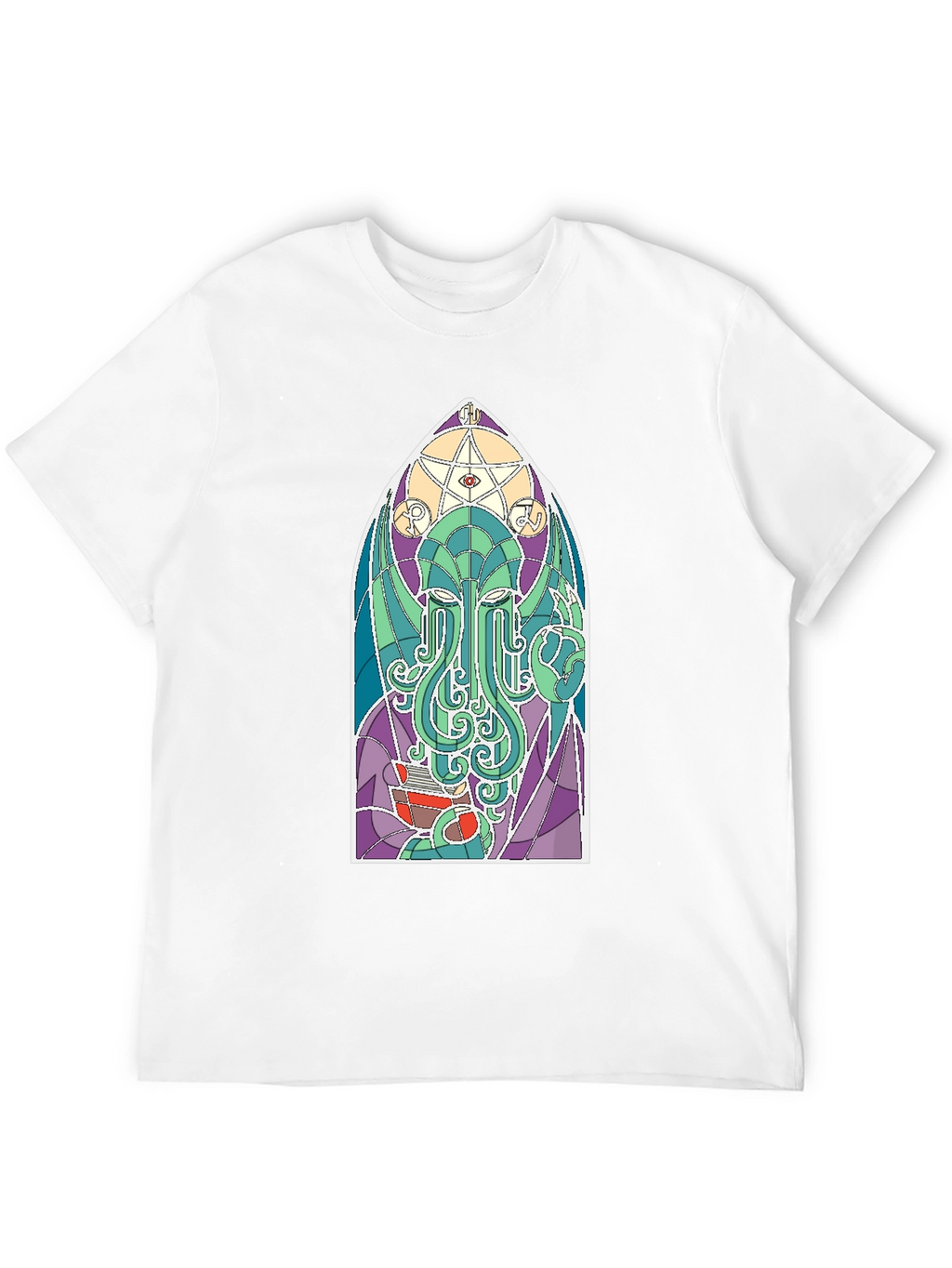 Cthulhu Stained Glass T-Shirt