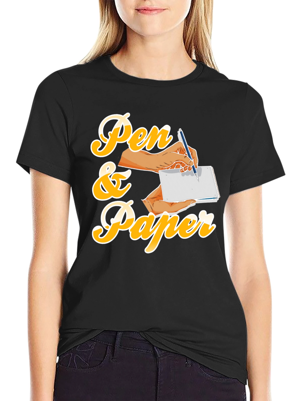 Pen & Paper Graphic T-Shirt