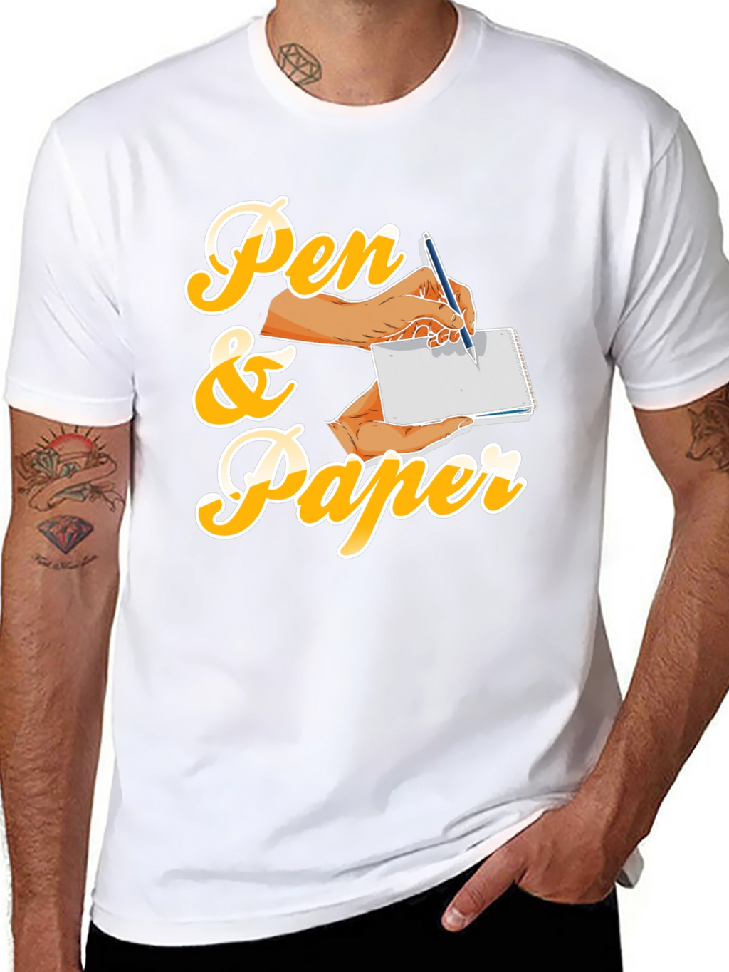 Pen & Paper Graphic T-Shirt