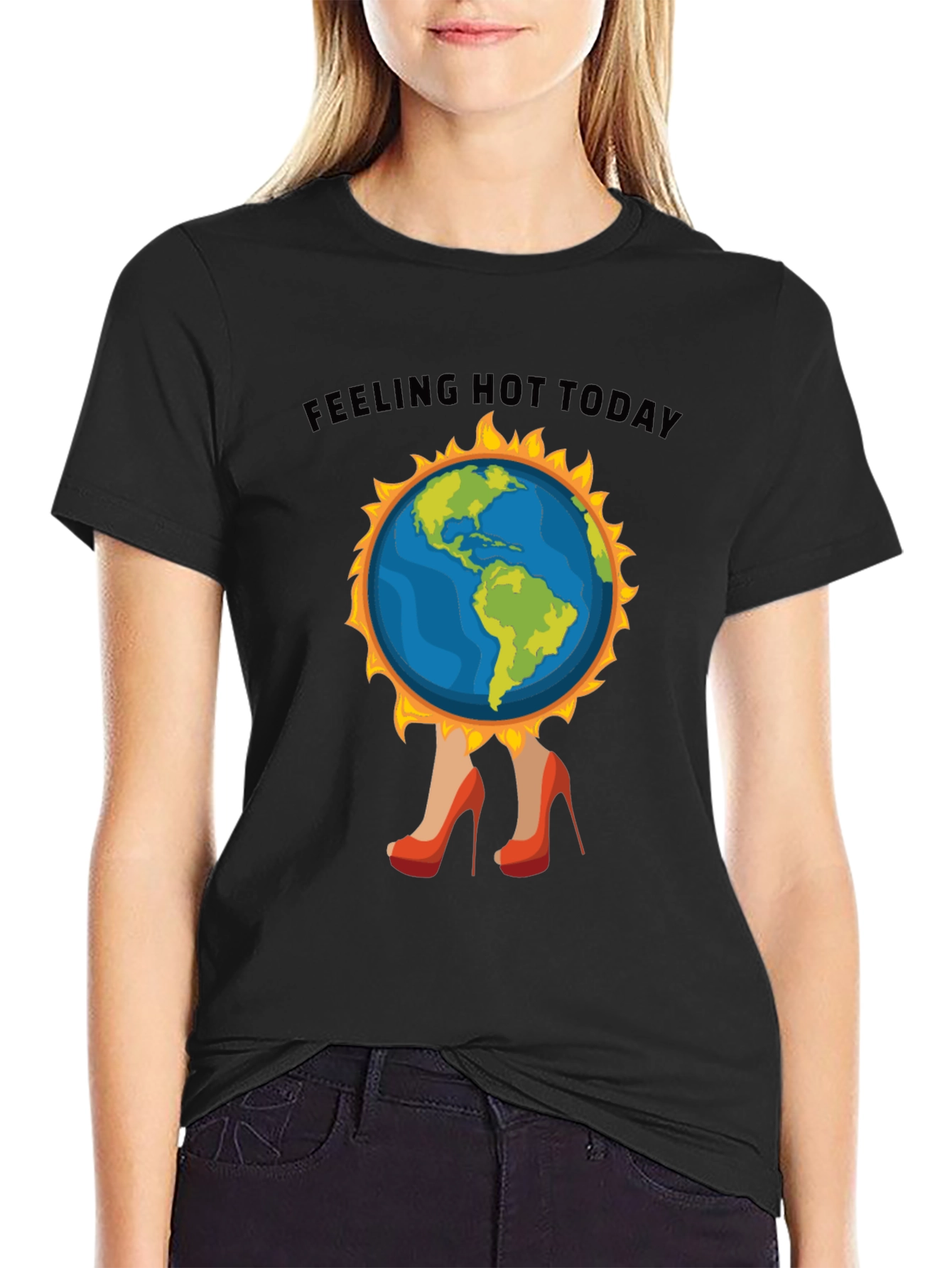 Feeling Hot Today T-Shirt - Global Warming Tee
