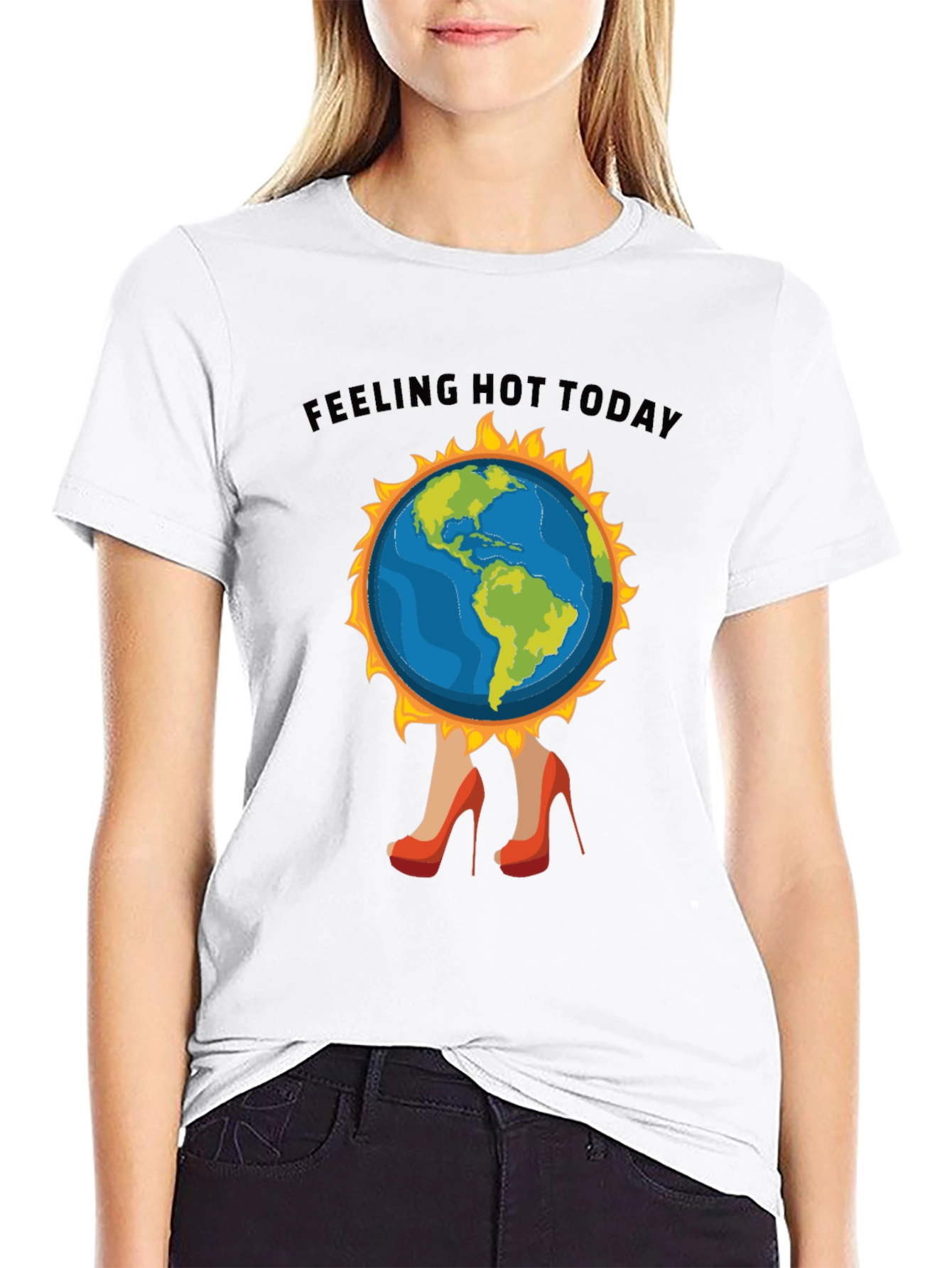 Feeling Hot Today T-Shirt - Global Warming Tee