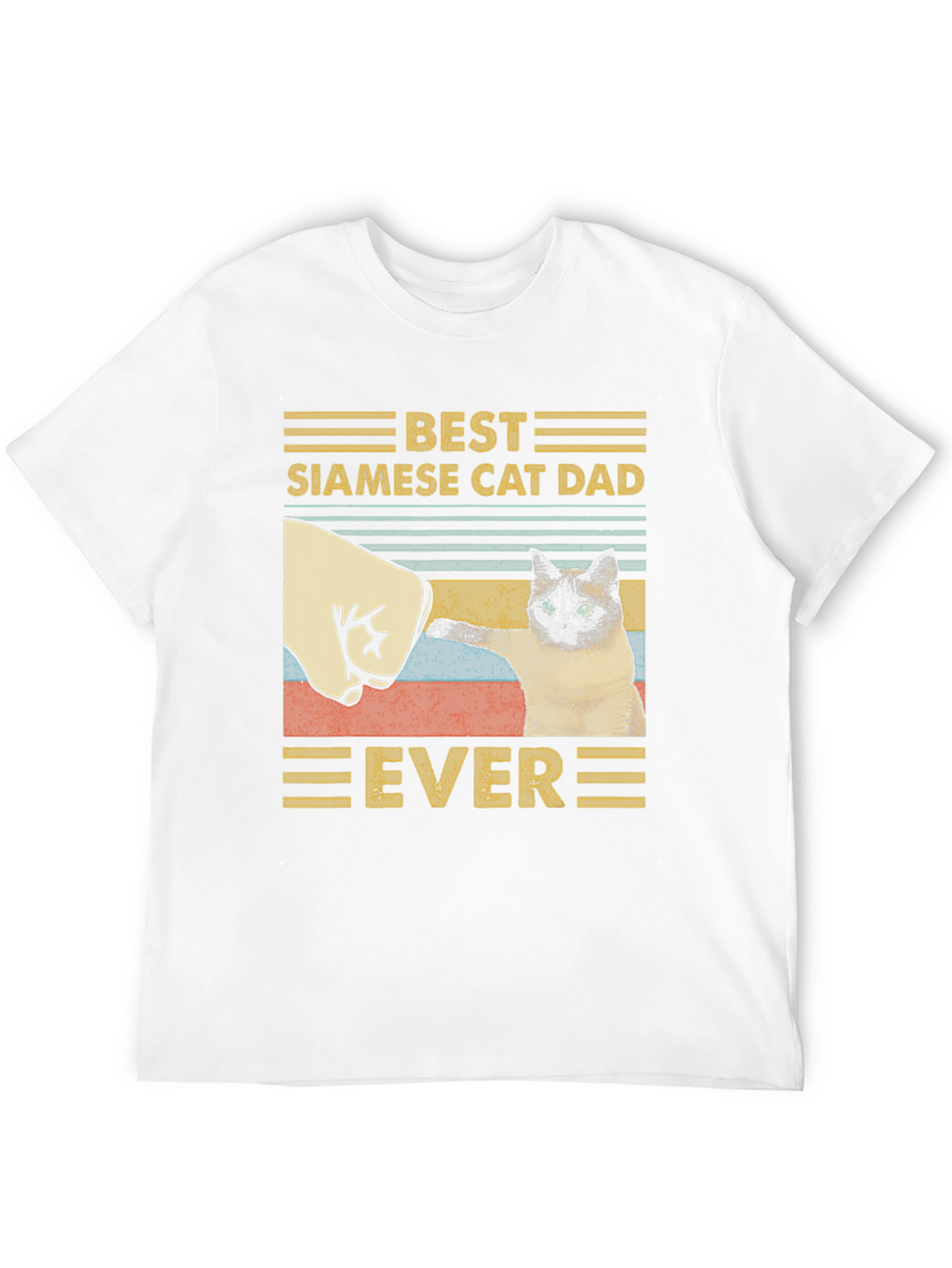 Best Siamese Cat Dad Ever T-Shirt