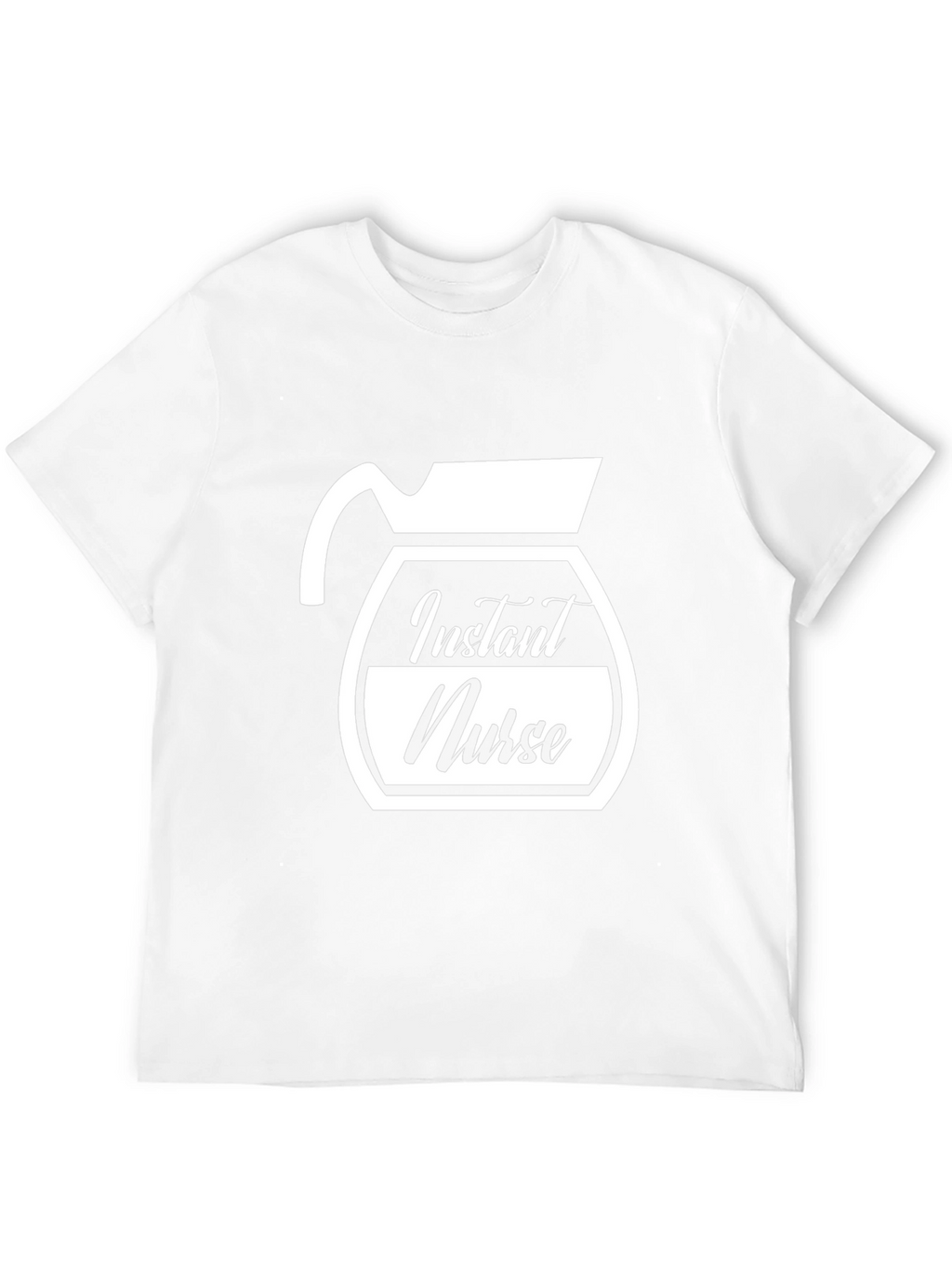 Instant Nurse Coffee Graphic T-Shirt - Black