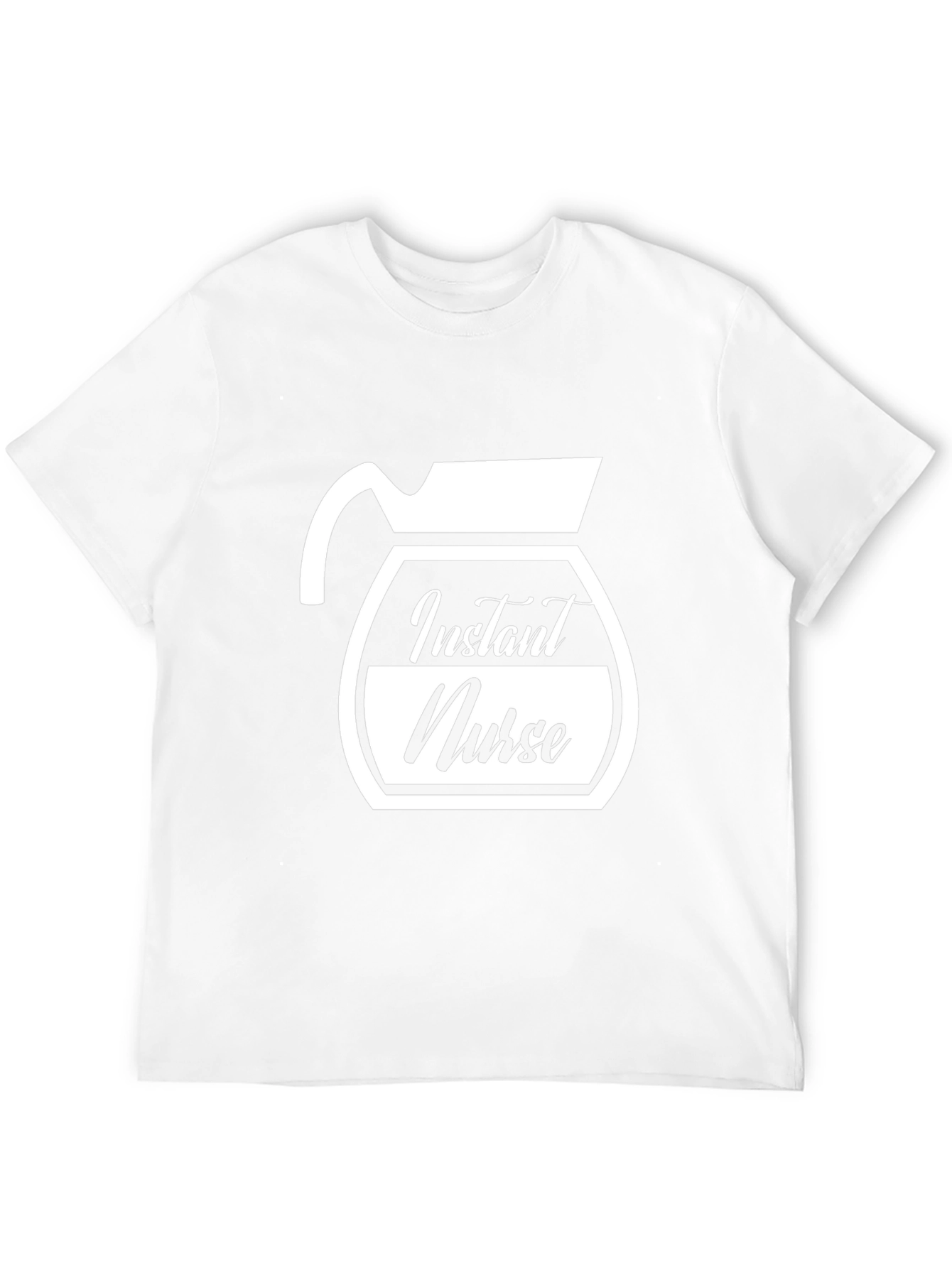 Instant Nurse Coffee Graphic T-Shirt - Black