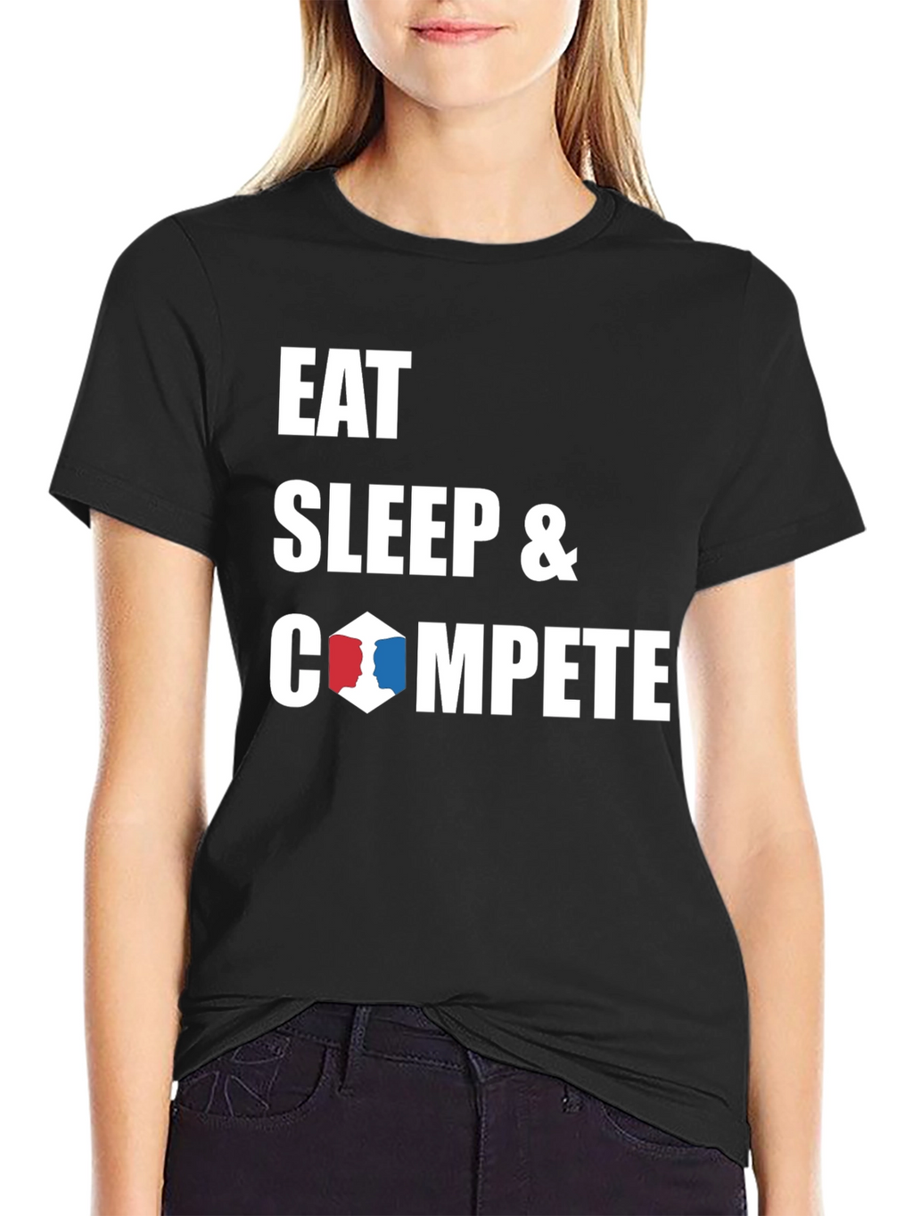 Eat Sleep & Compete Graphic Tee