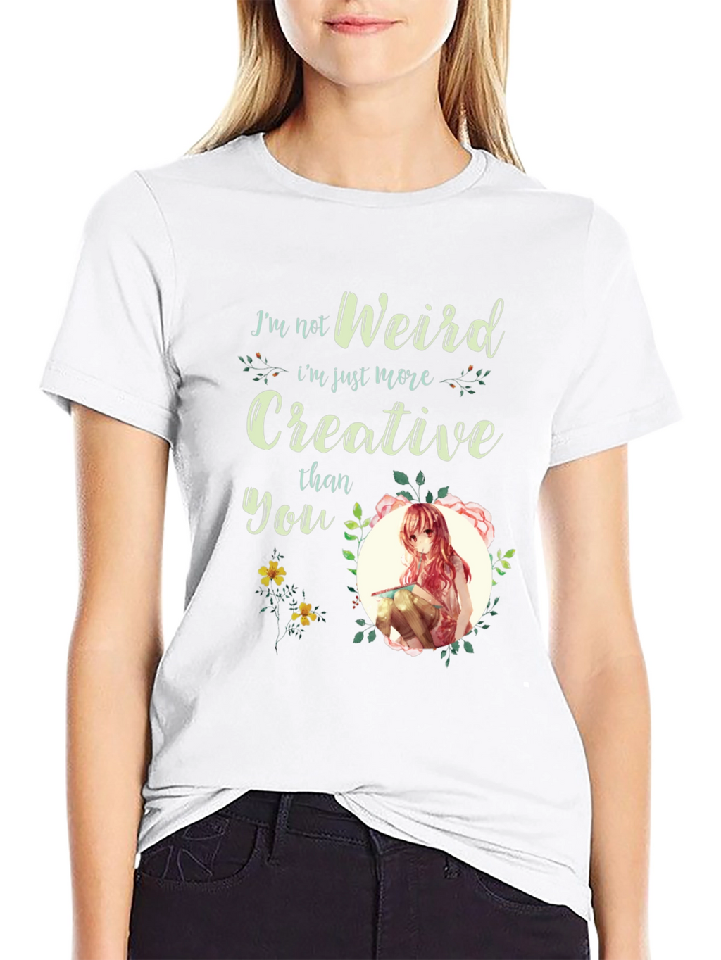Creative Anime Art T-Shirt