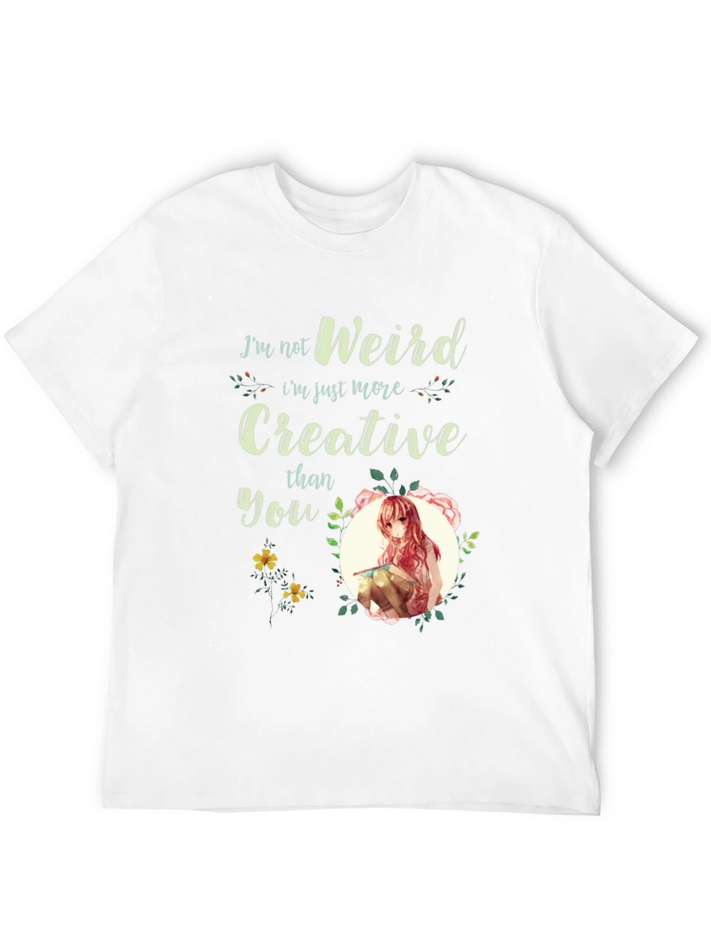 Creative Anime Art T-Shirt