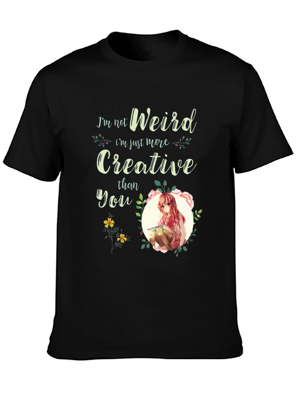 Creative Anime Art T-Shirt