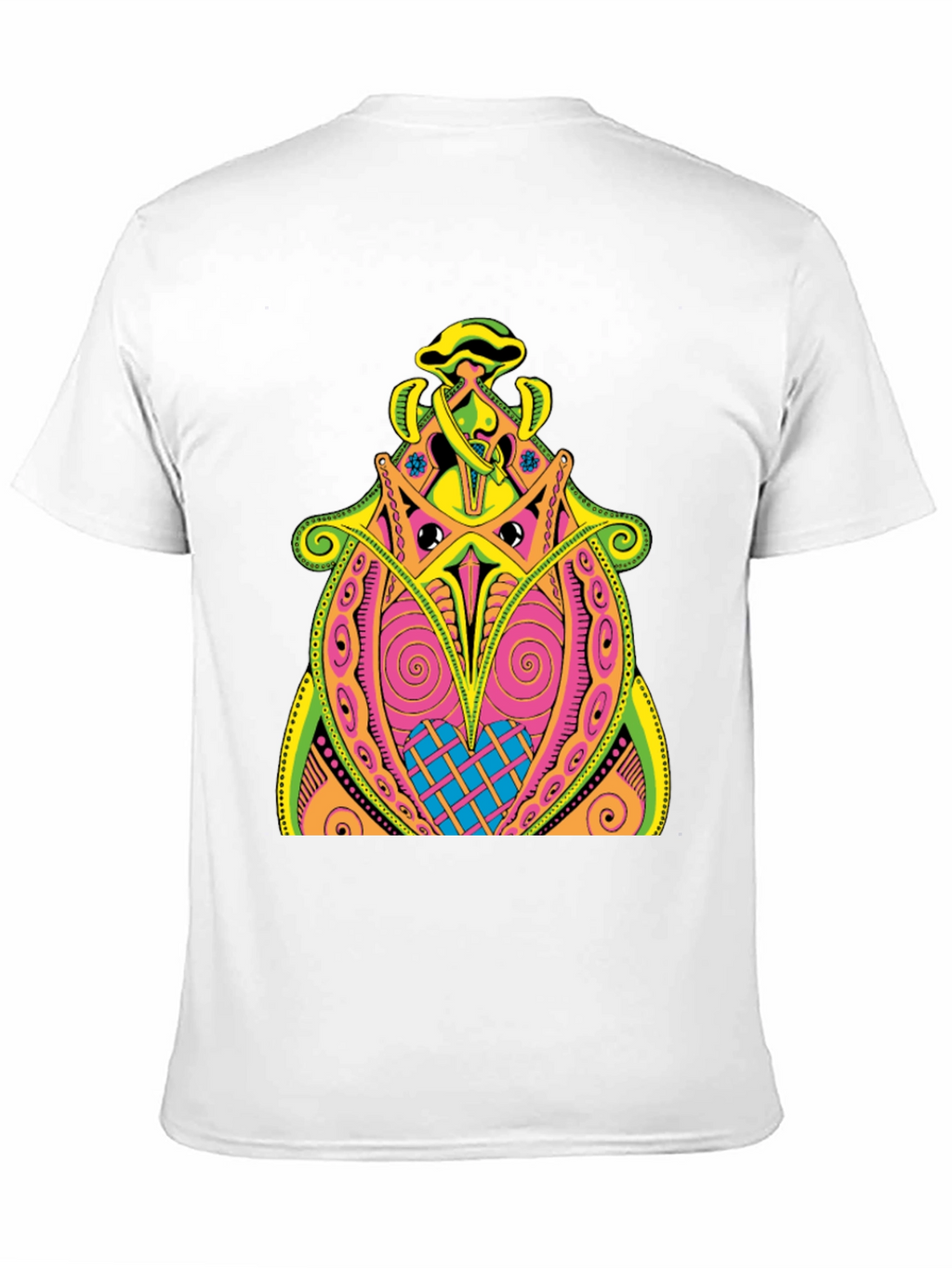Psychedelic Art Black Tee