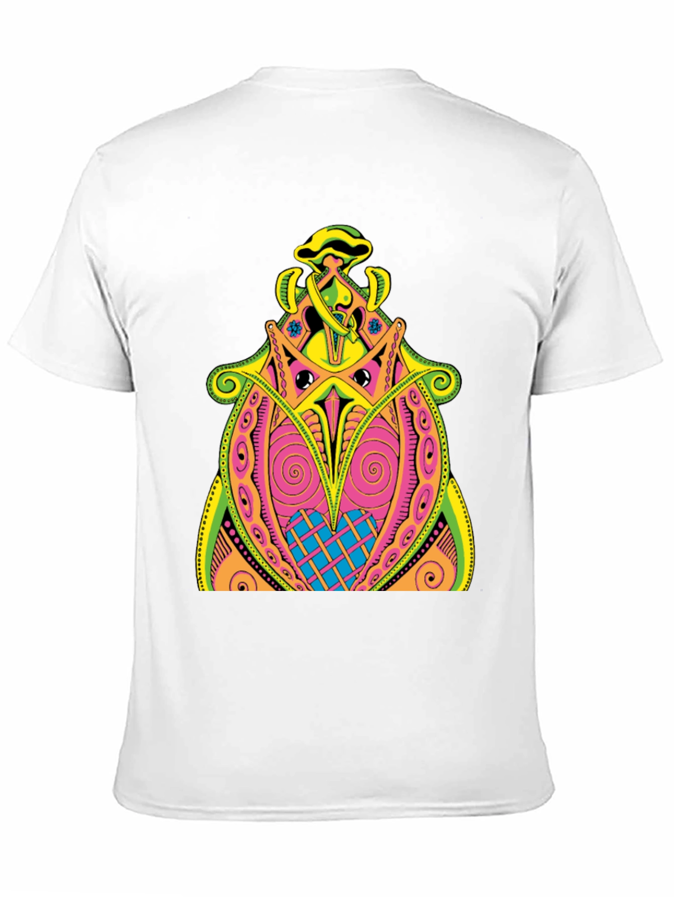 Psychedelic Art Black Tee