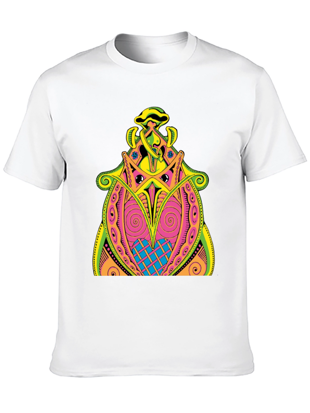 Psychedelic Art Black Tee