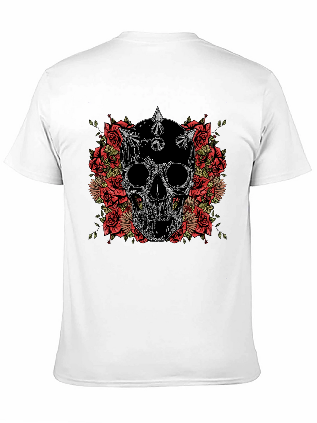 Skull and Roses Graphic Tee