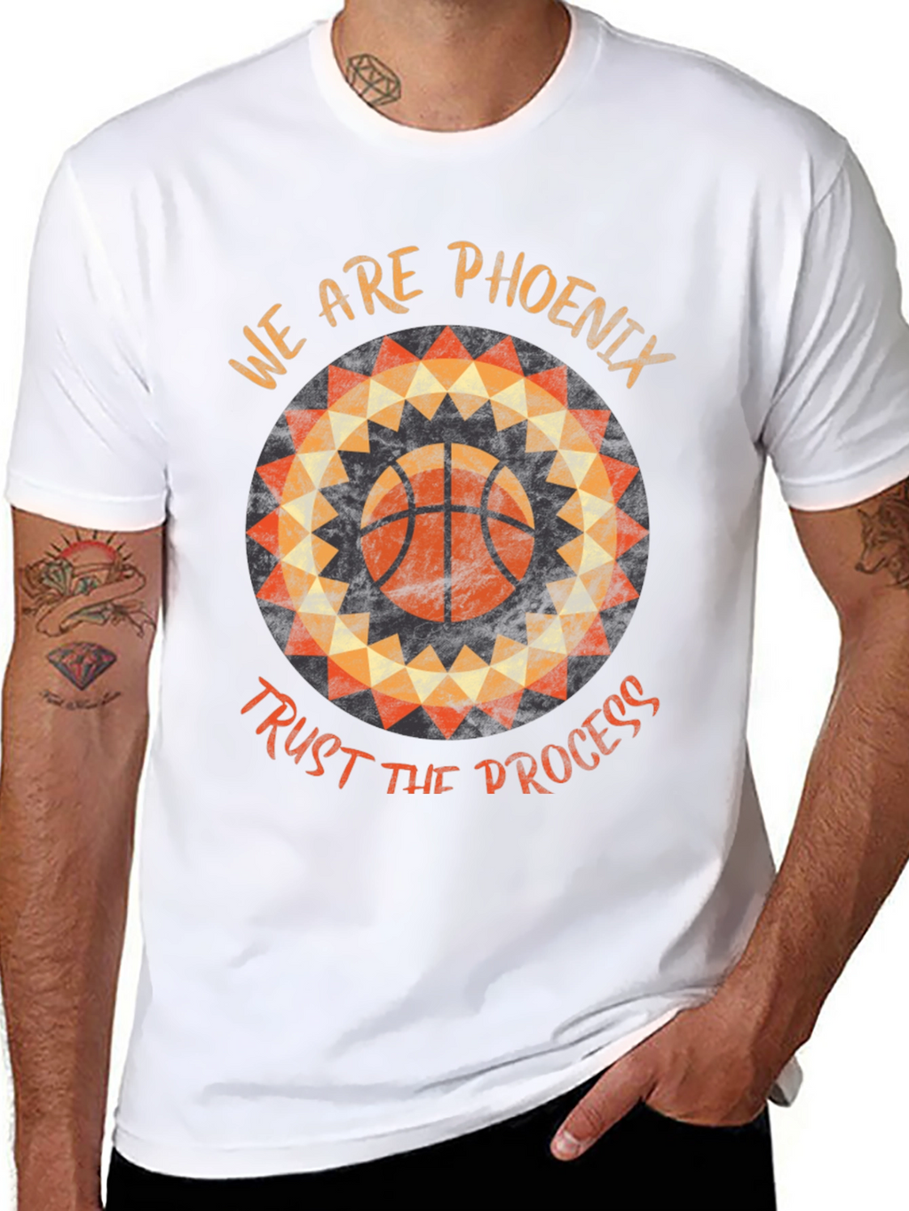Phoenix Basketball Graphic Tee - Trust The Process