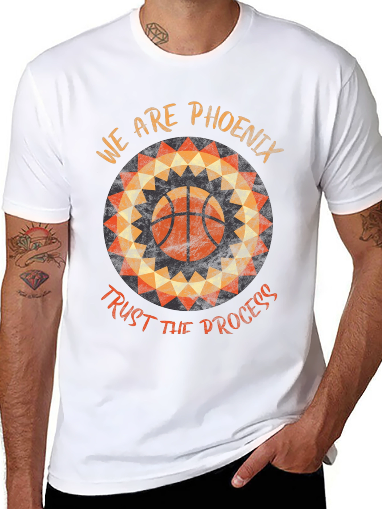 Phoenix Basketball Graphic Tee - Trust The Process