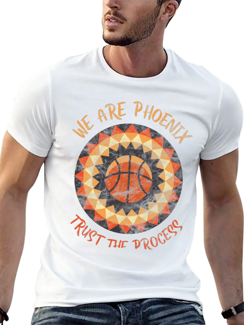 Phoenix Basketball Graphic Tee - Trust The Process