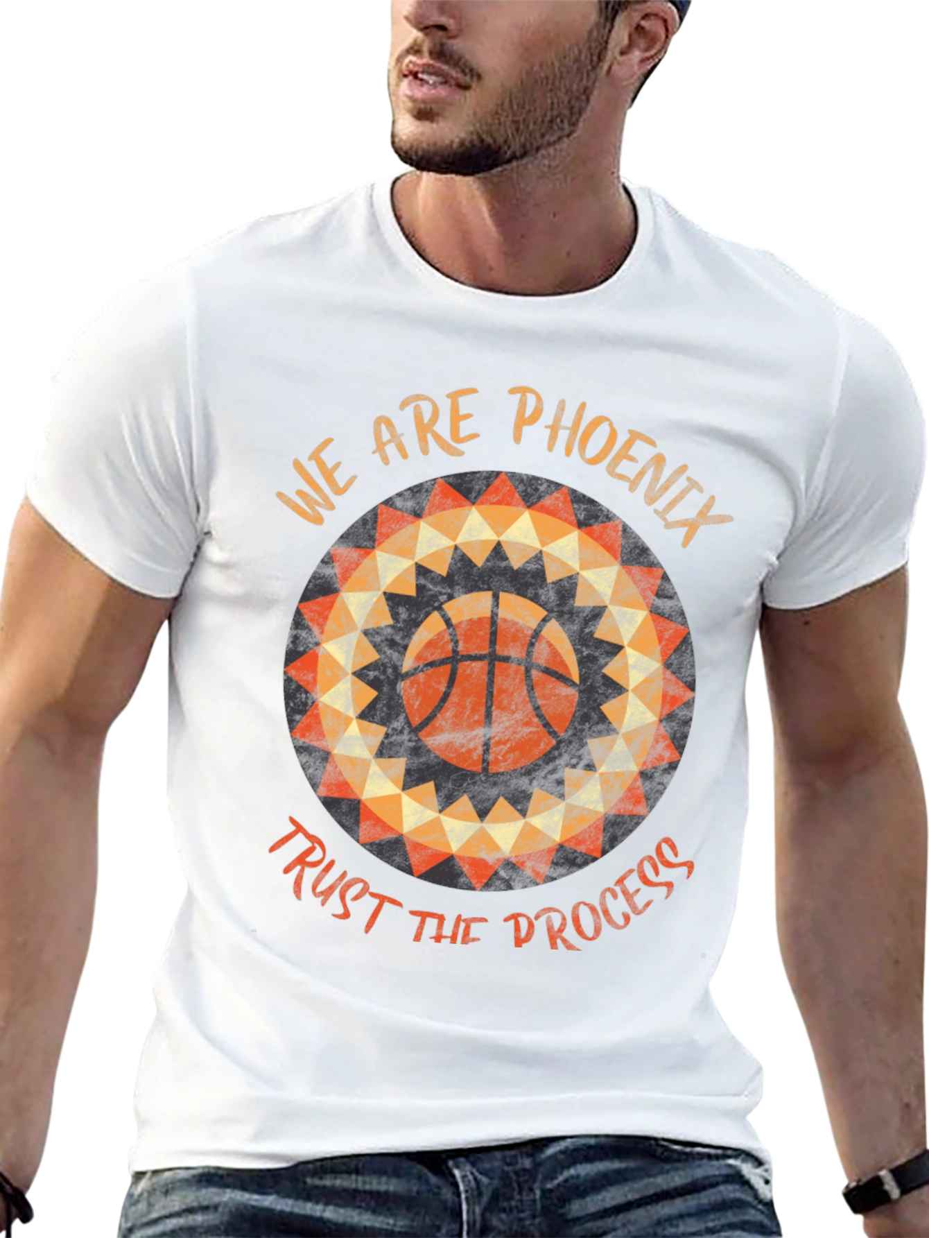 Phoenix Basketball Graphic Tee - Trust The Process