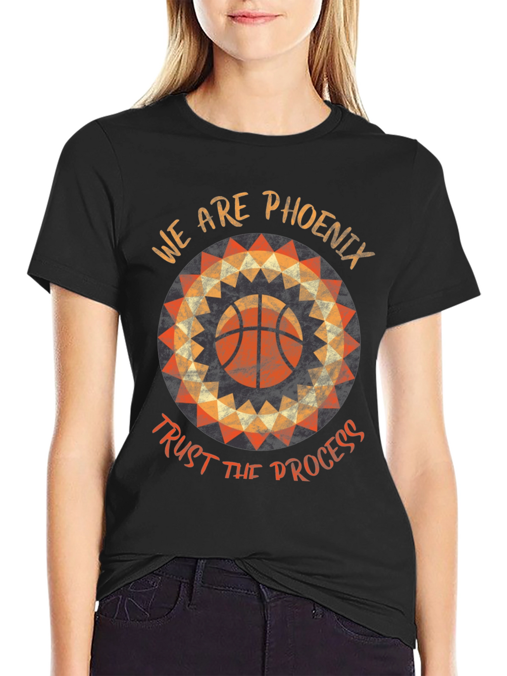 Phoenix Basketball Graphic Tee - Trust The Process