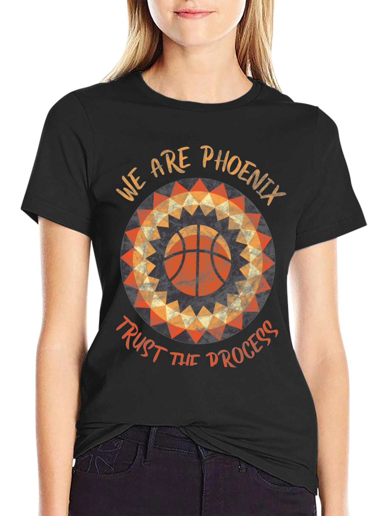 Phoenix Basketball Graphic Tee - Trust The Process