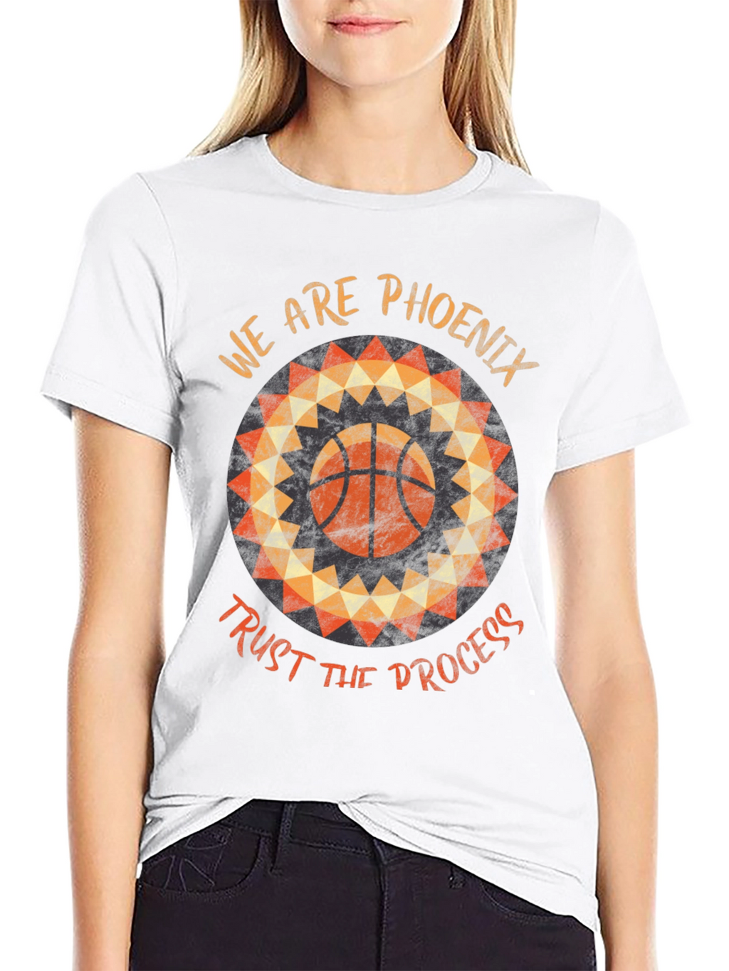 Phoenix Basketball Graphic Tee - Trust The Process