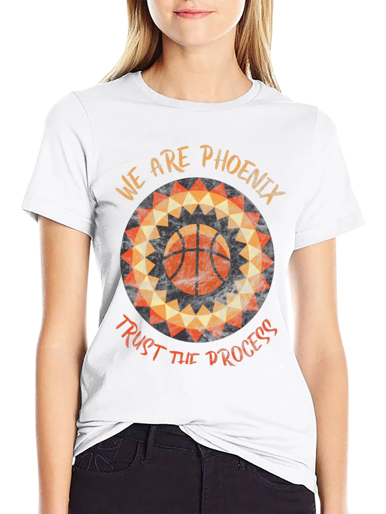 Phoenix Basketball Graphic Tee - Trust The Process