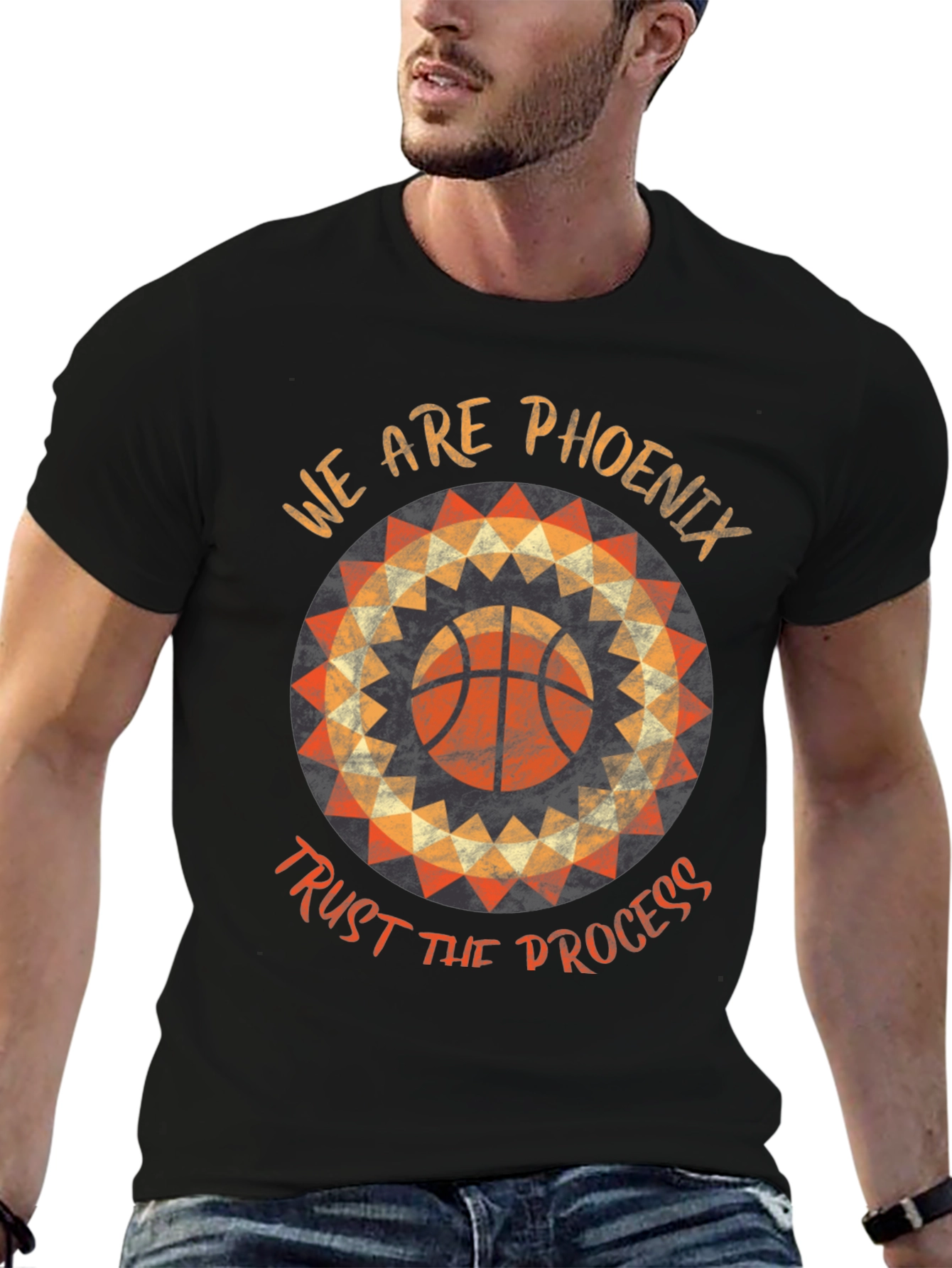 Phoenix Basketball Graphic Tee - Trust The Process