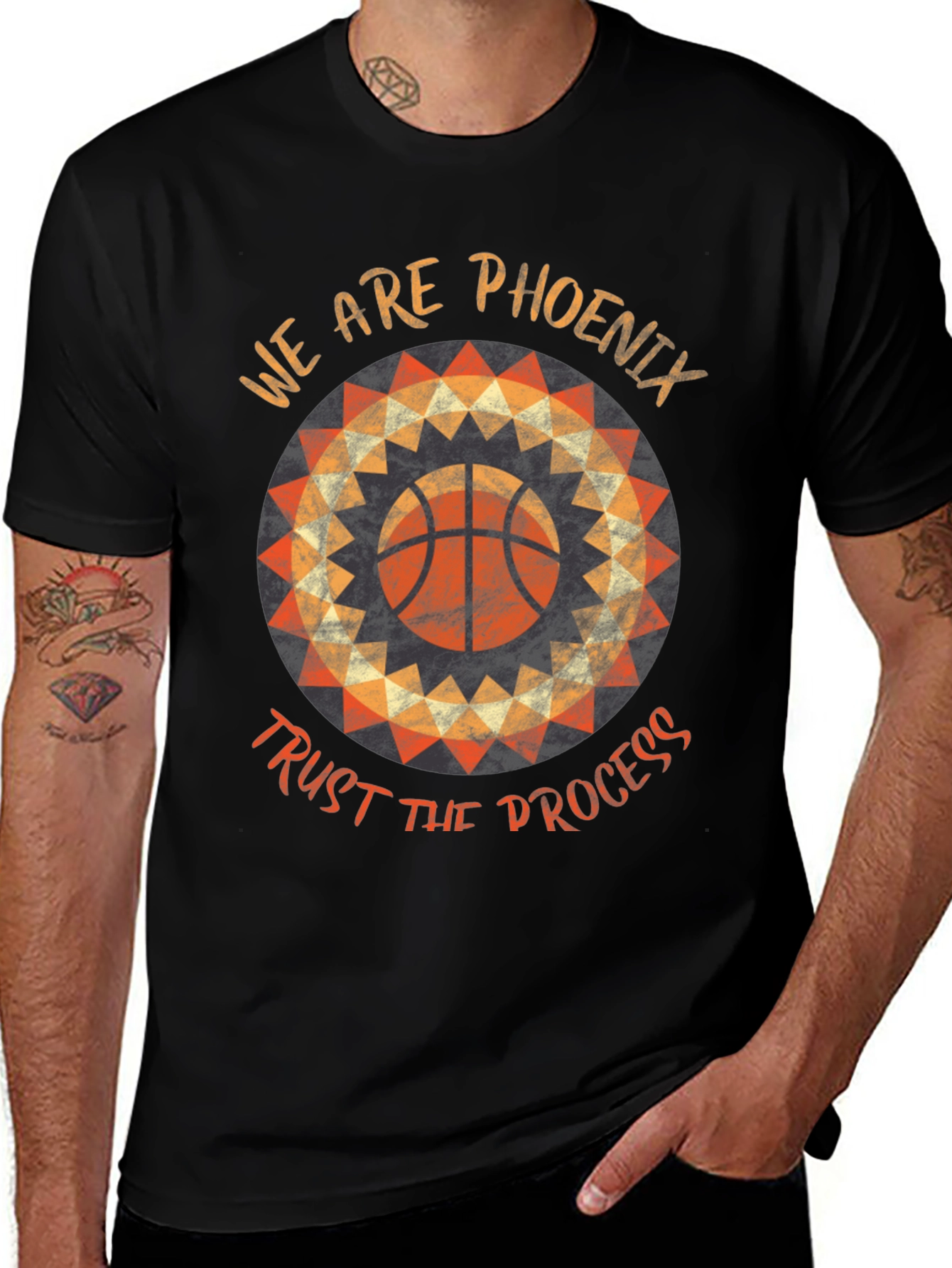 Phoenix Basketball Graphic Tee - Trust The Process