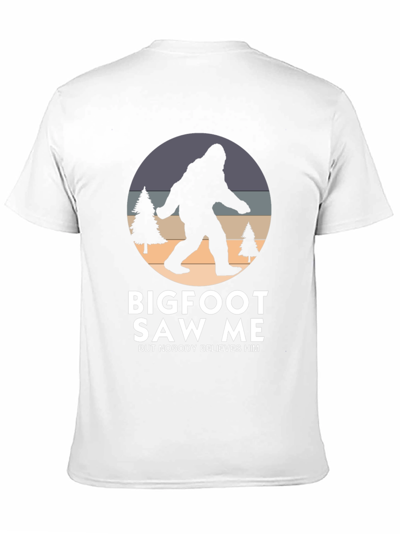 Bigfoot Saw Me T-Shirt - Novelty Graphic Tee