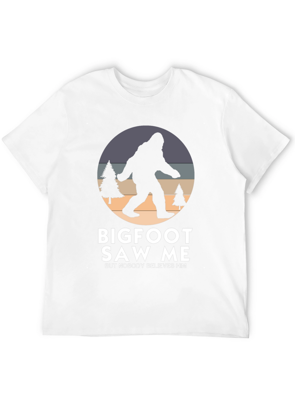 Bigfoot Saw Me T-Shirt - Novelty Graphic Tee