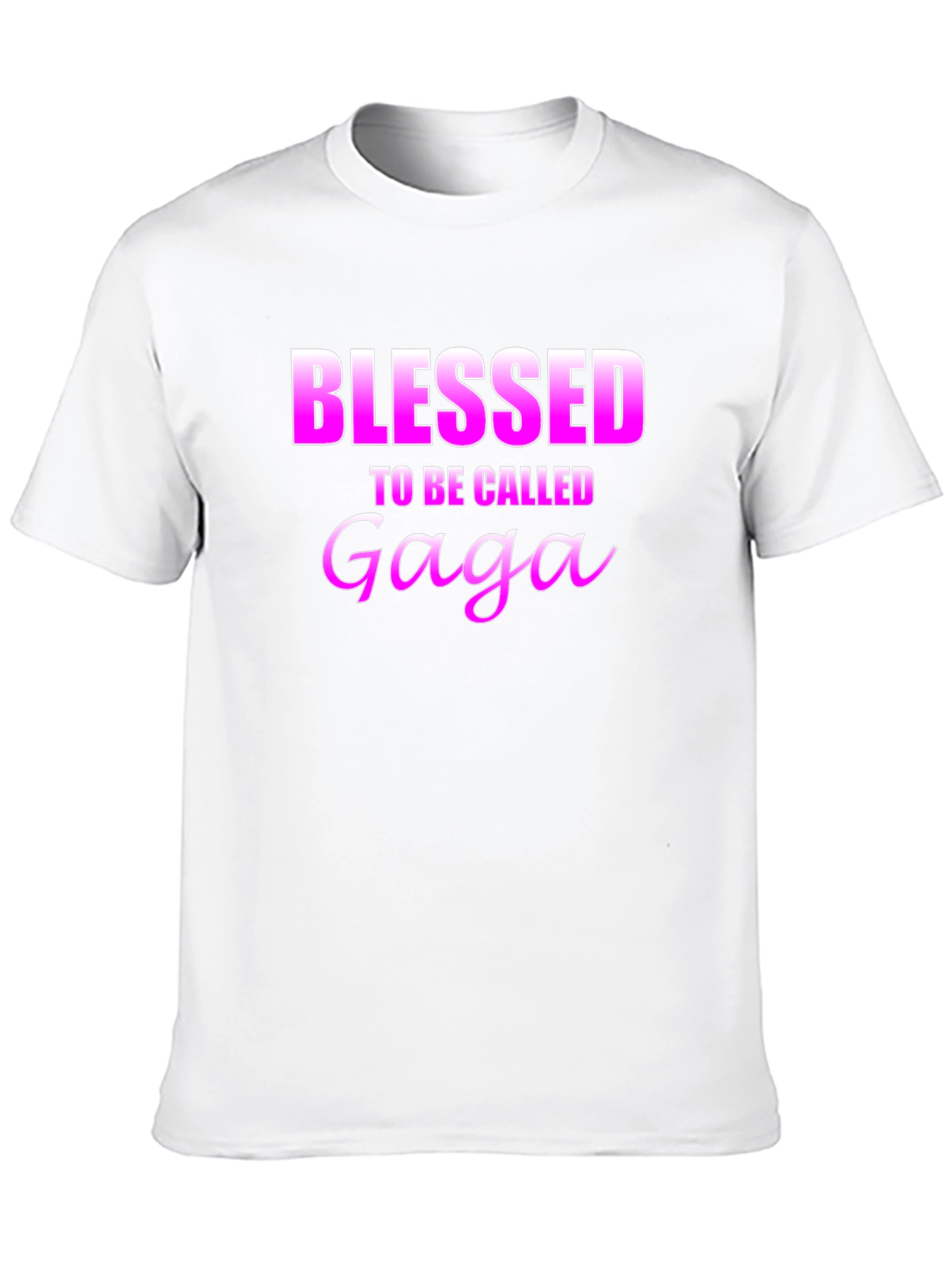Blessed To Be Called Gaga Black T-Shirt