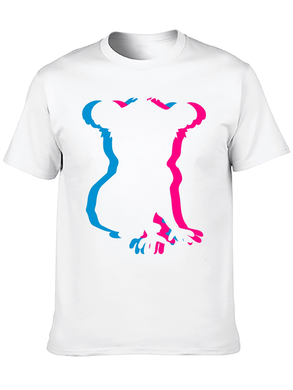 Koala Silhouette Graphic Tee - Black