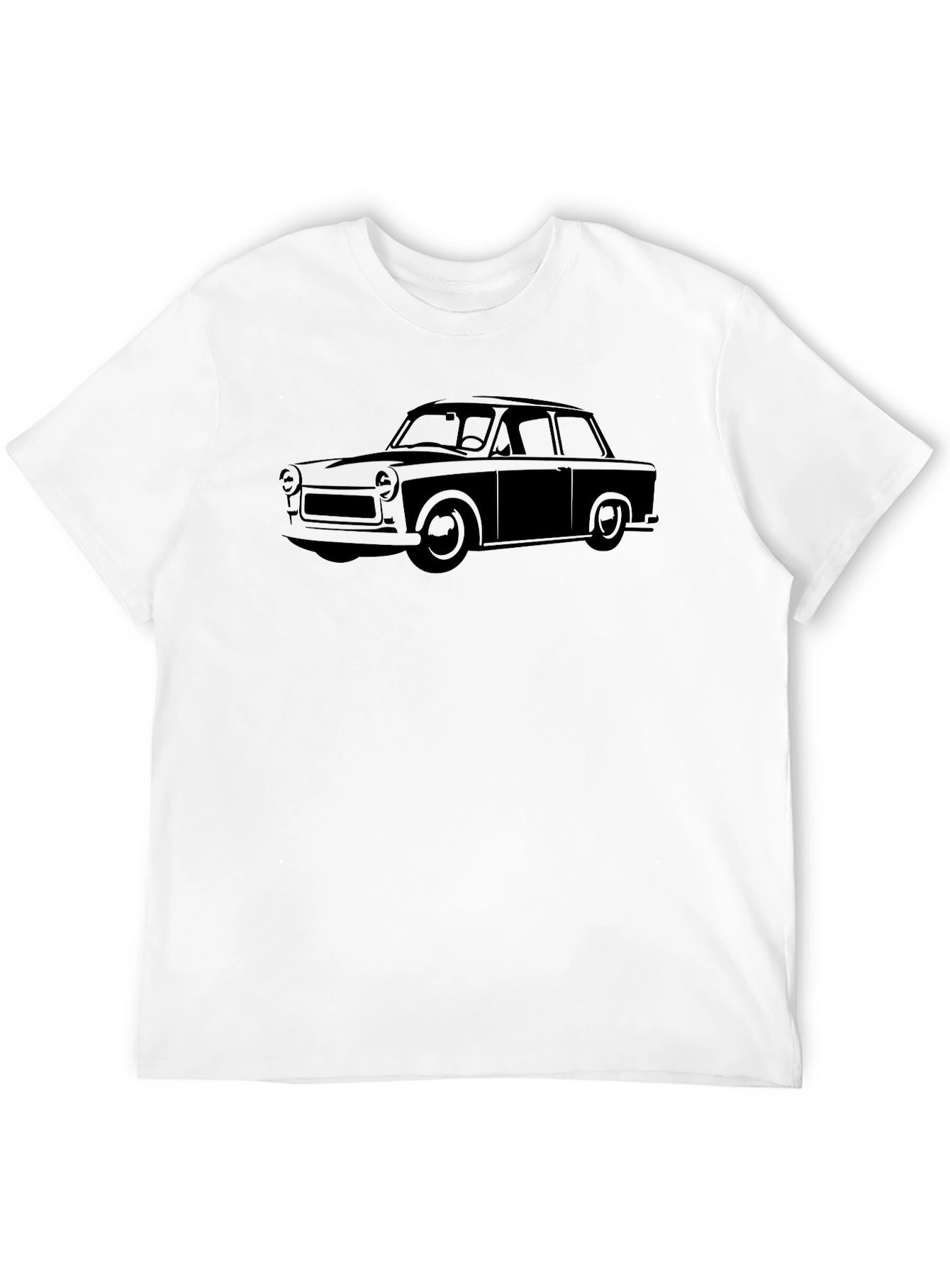 Trabant Car Graphic Tee - Classic East German Auto Shirt