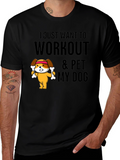 Workout & Pet My Dog T-Shirt