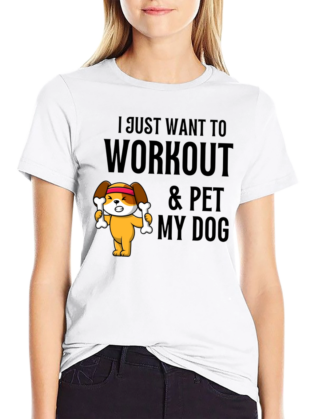 Workout & Pet My Dog T-Shirt