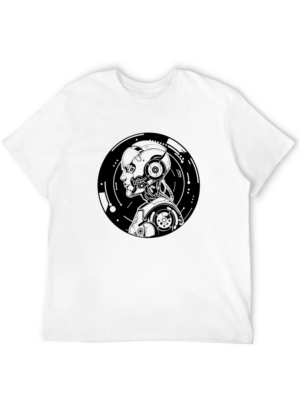 Cyberpunk Android T-Shirt - Black