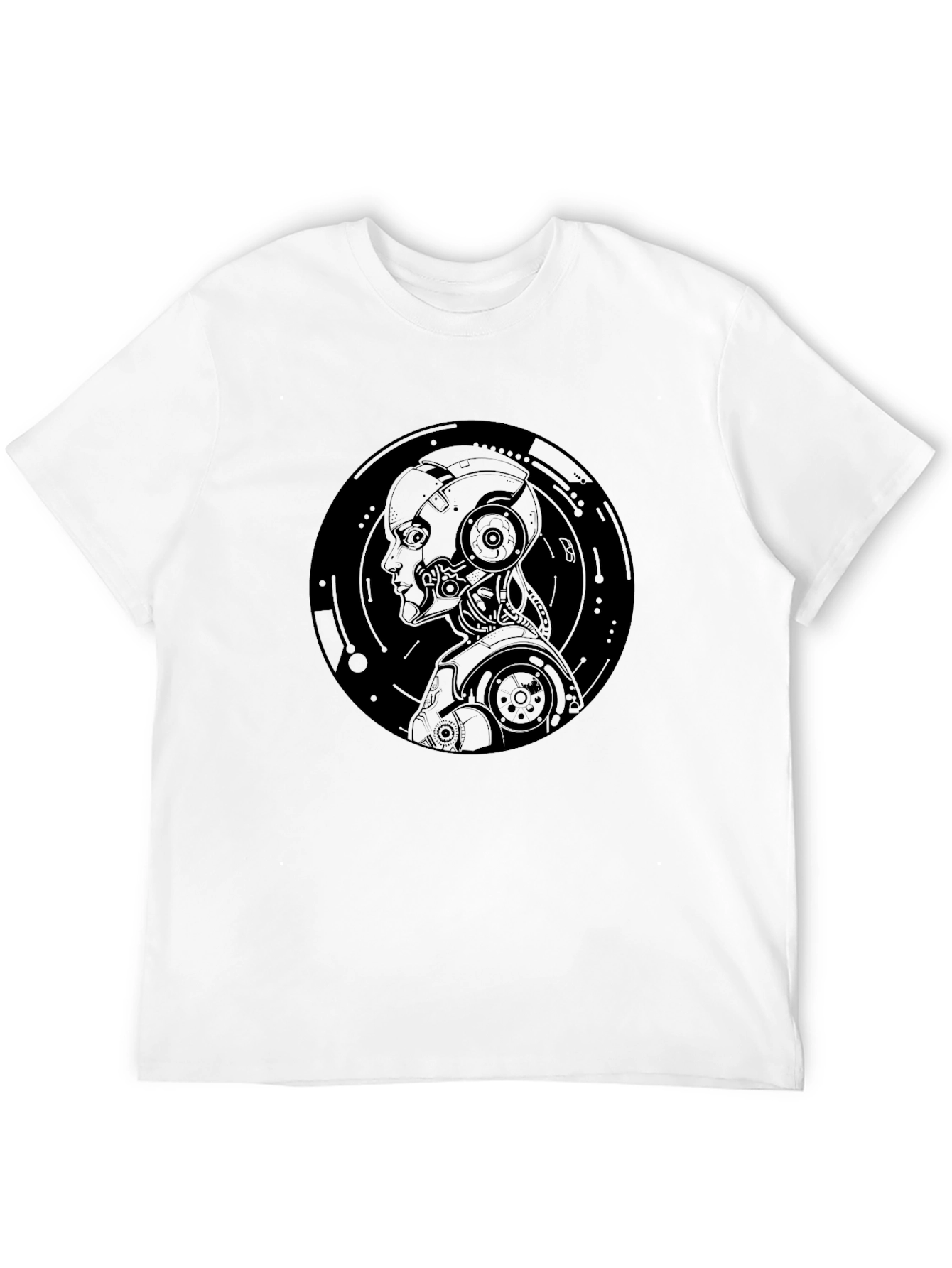Cyberpunk Android T-Shirt - Black