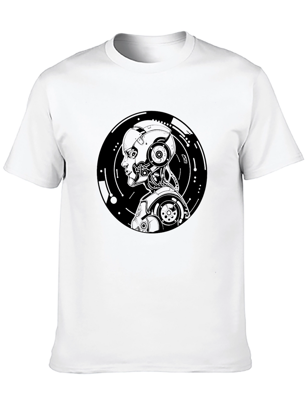 Cyberpunk Android T-Shirt - Black
