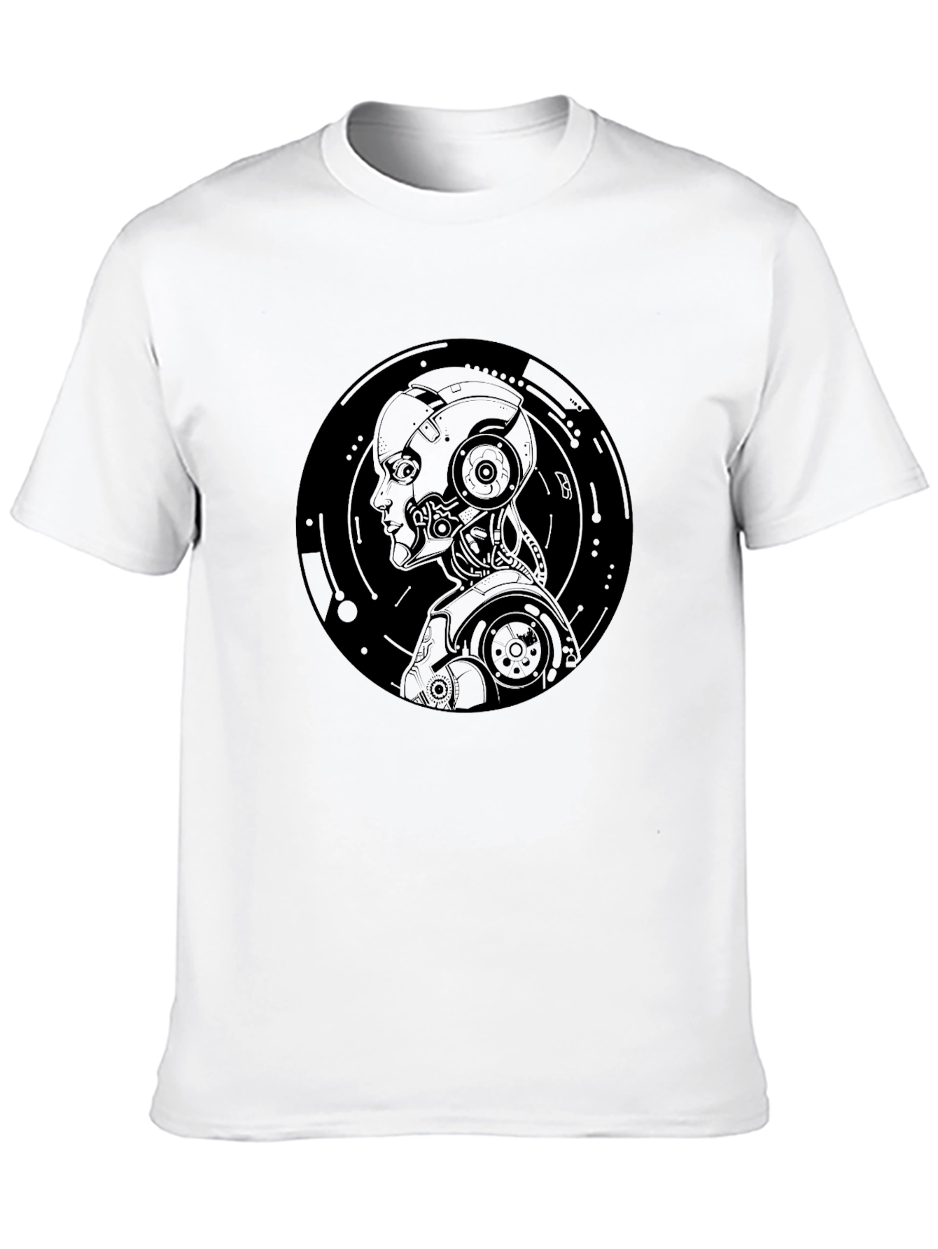 Cyberpunk Android T-Shirt - Black