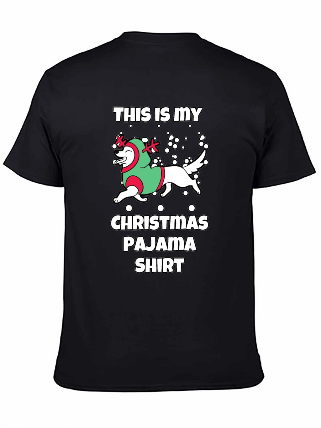 Dog Christmas Pajama Shirt
