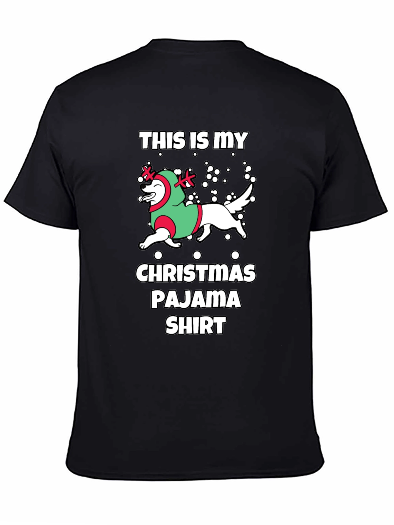 Dog Christmas Pajama Shirt