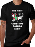 Dog Christmas Pajama Shirt
