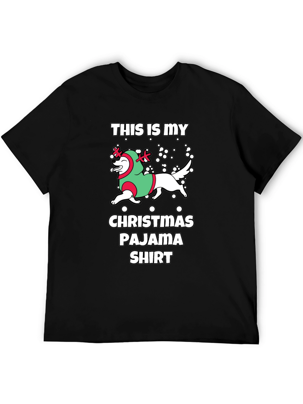 Dog Christmas Pajama Shirt
