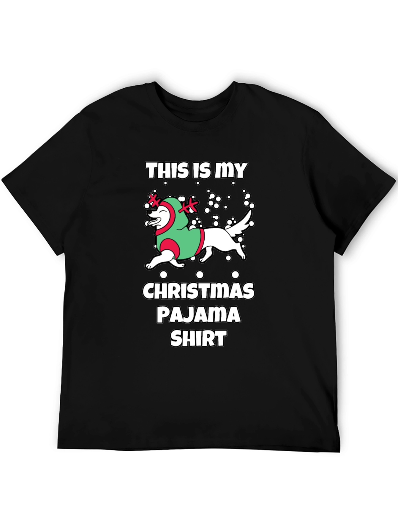Dog Christmas Pajama Shirt