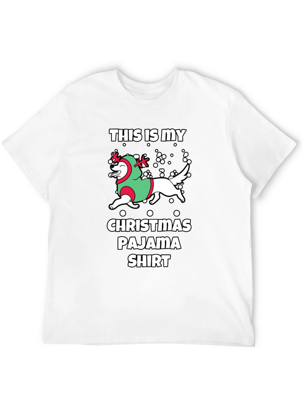 Dog Christmas Pajama Shirt