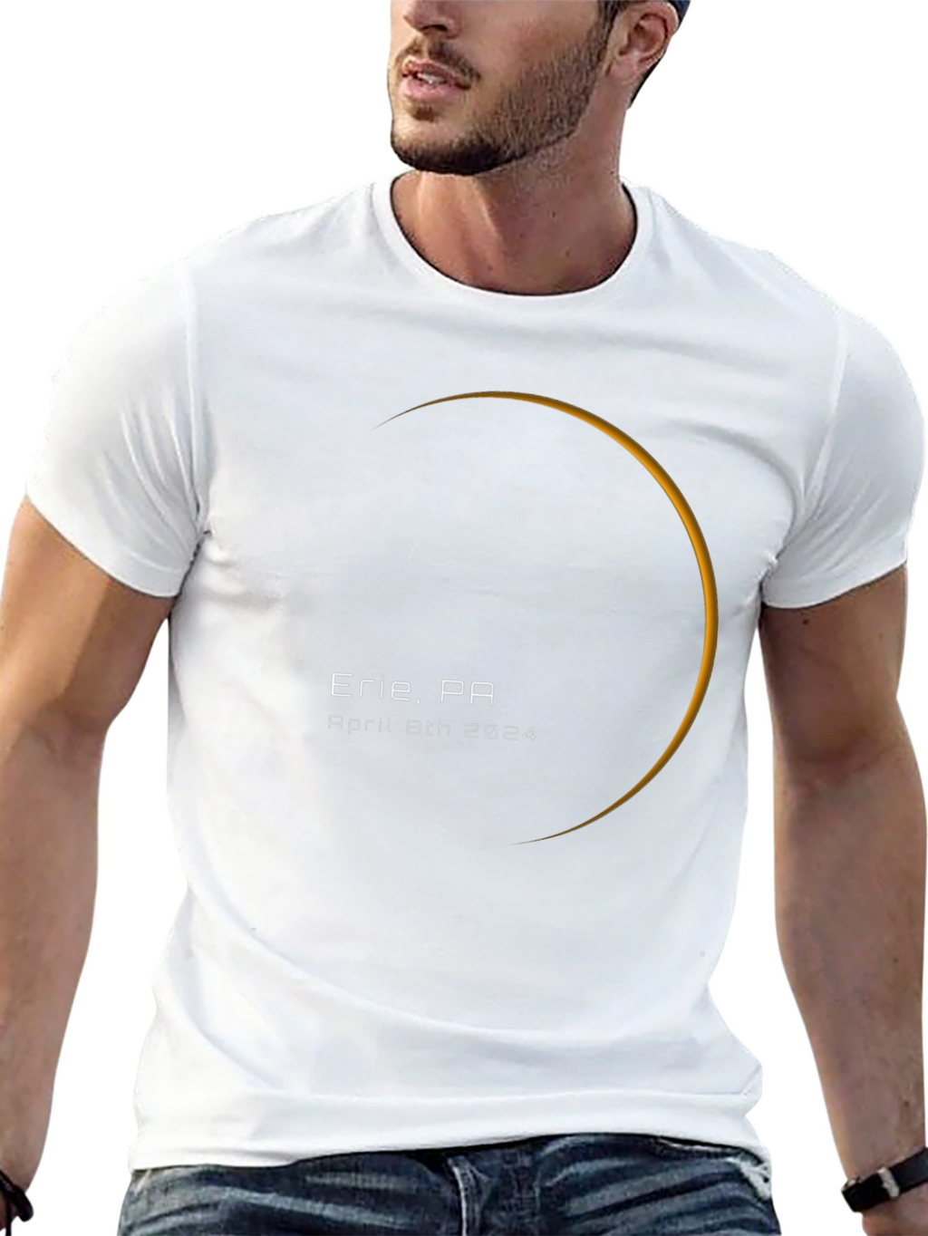 Erie PA Solar Eclipse April 8th 2024 T-Shirt