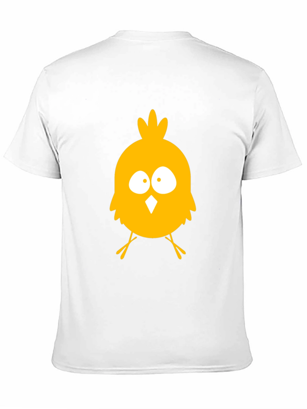 Funny Chick Graphic Tee - Black Cotton T-Shirt