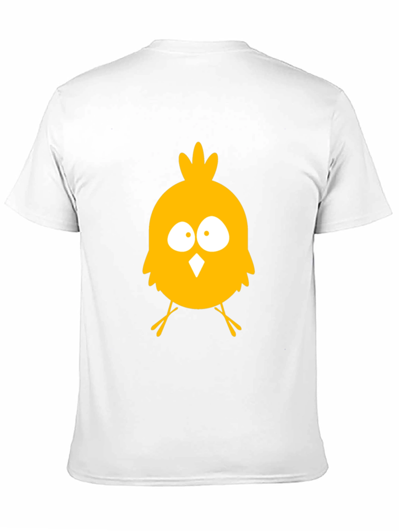 Funny Chick Graphic Tee - Black Cotton T-Shirt
