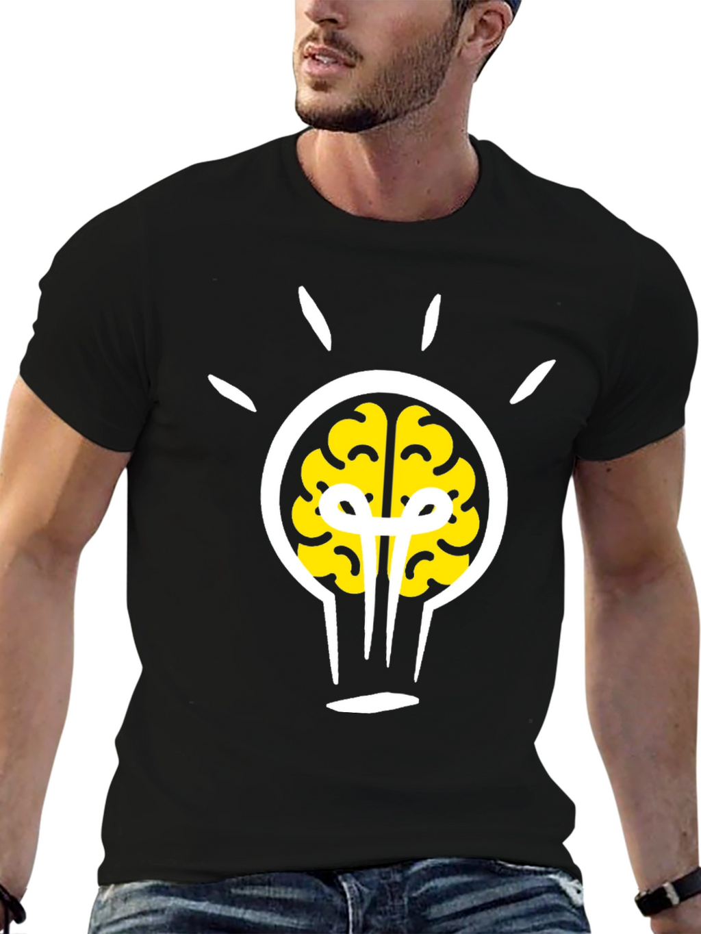 Brainy Idea T-Shirt: Innovation & Intellect Tee