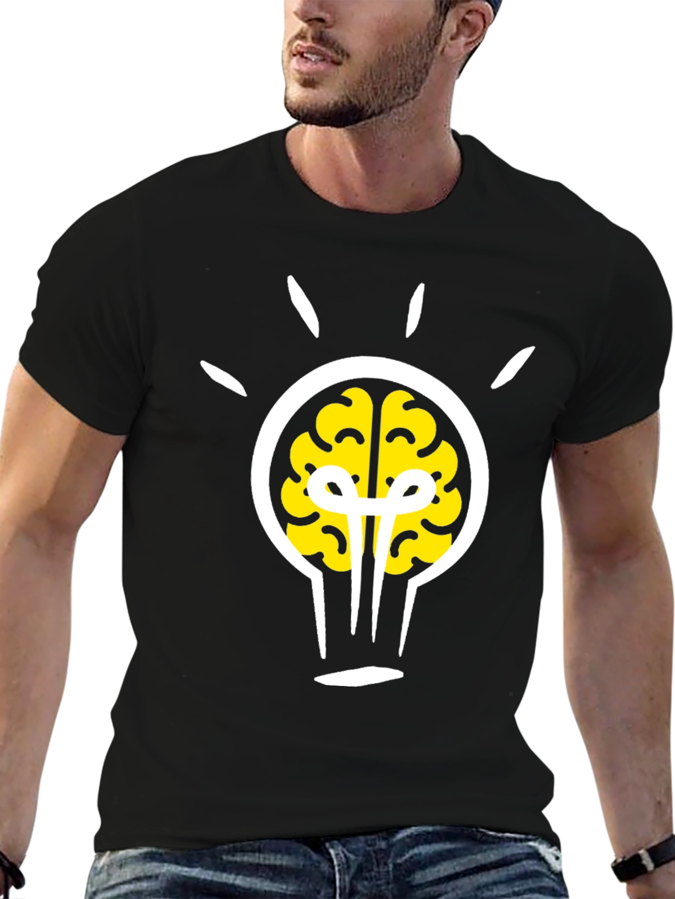 Brainy Idea T-Shirt: Innovation & Intellect Tee