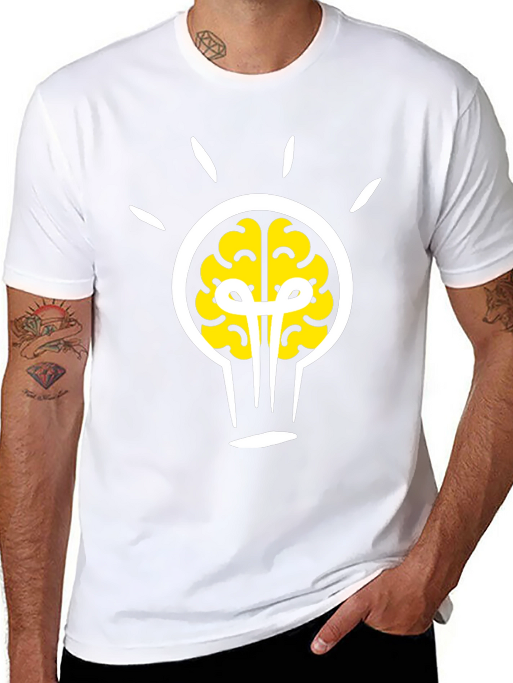 Brainy Idea T-Shirt: Innovation & Intellect Tee