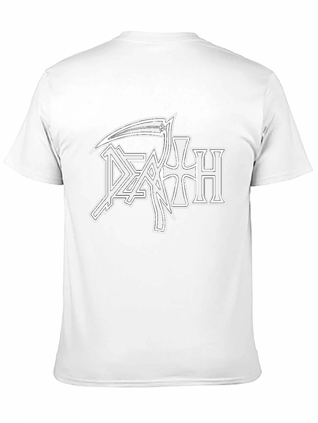 Death Metal Band Logo Black T-Shirt